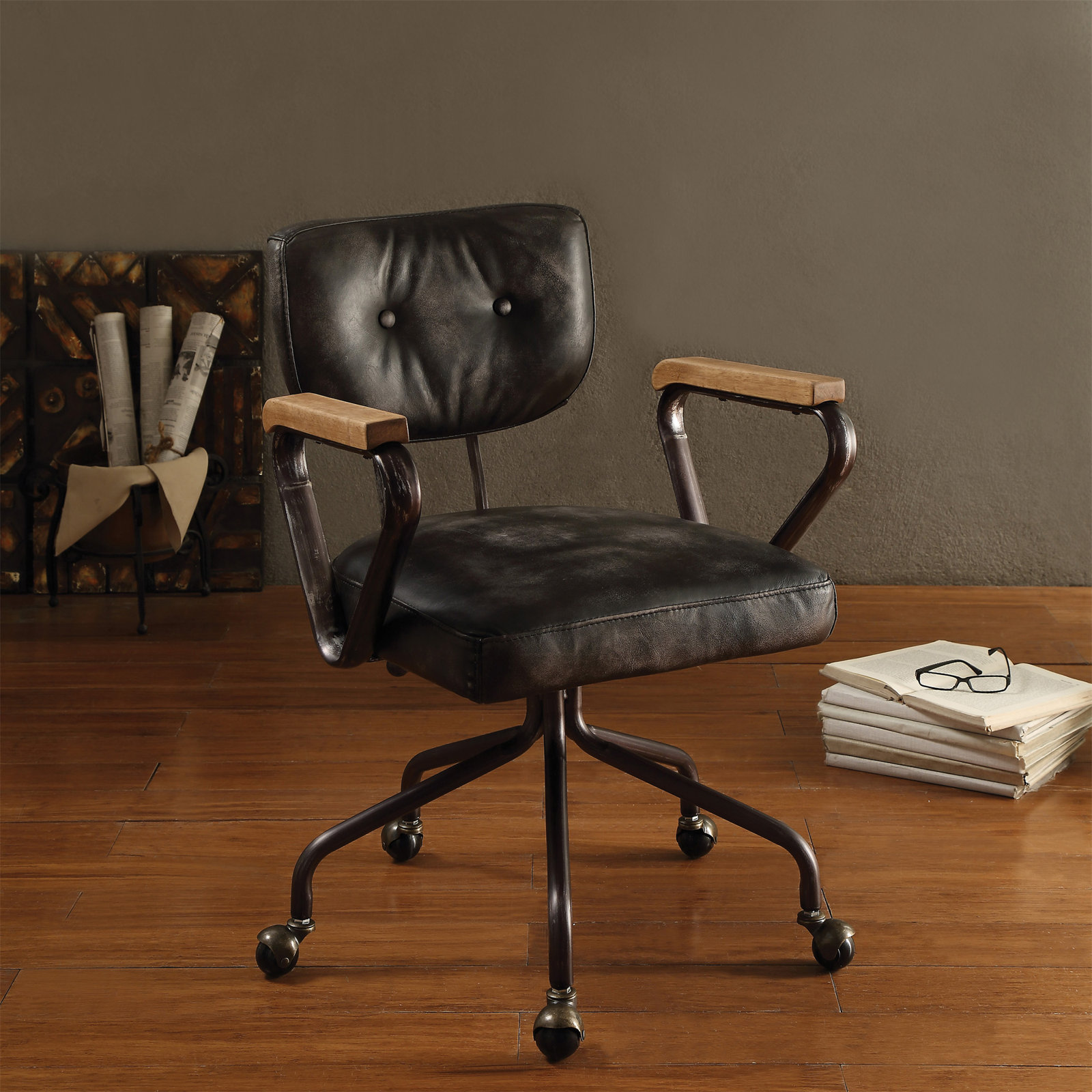Middaugh Office Chair, Black