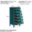 Delrick 6 Drawer 50Cm W Tallboy-1340437549