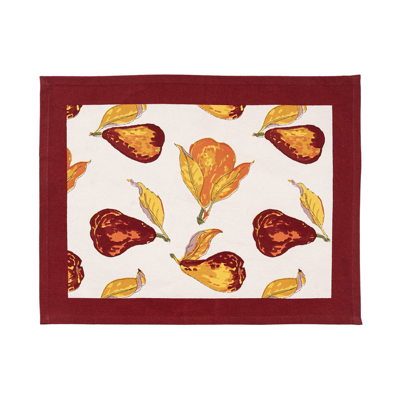 Carla Floral Rectangle Placemant