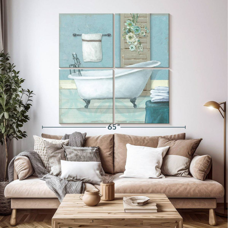 Kerrick Teal Bath I