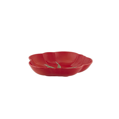 Tomato Earthenware Dinner Plate