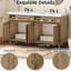 Meuble-lavabo de salle de bain avec double lavabo-1473865588