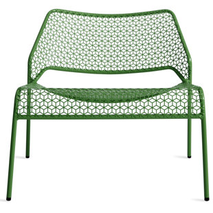 Hot Mesh Steel Armless Outdoor Lounge Chair