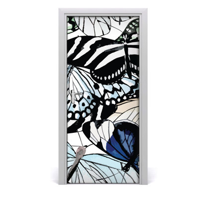 Butterflies Wall Door Decal