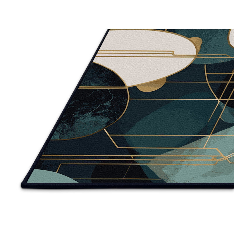 Gravity Glow Rug, Round 7'