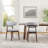 Upholstered Solid Wood Dining Chair-1730815189
