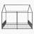 Tumay Metal Canopy Bed-1800966164