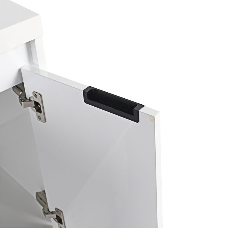 Float Mounting Bathroom Vanity With Resin Sink