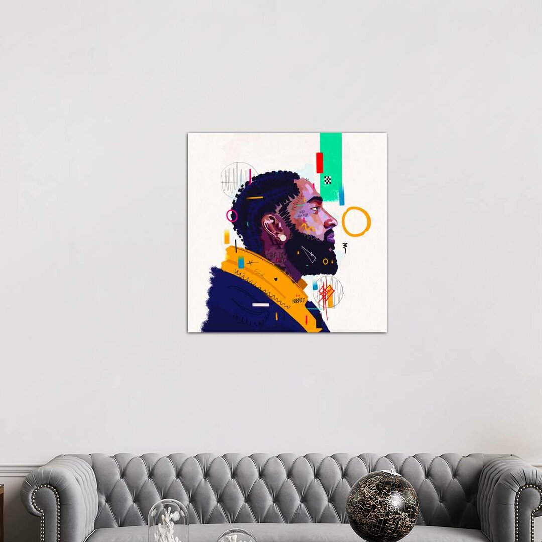 Leinwandbild Nipsey Husstle - Rip von Nuwarhol