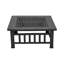 Rectangle Iron Charcoal Fire Pit