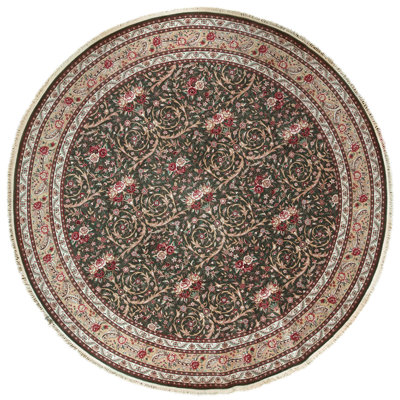 One-of-a-Kind 10' Round Wool Area Rug in