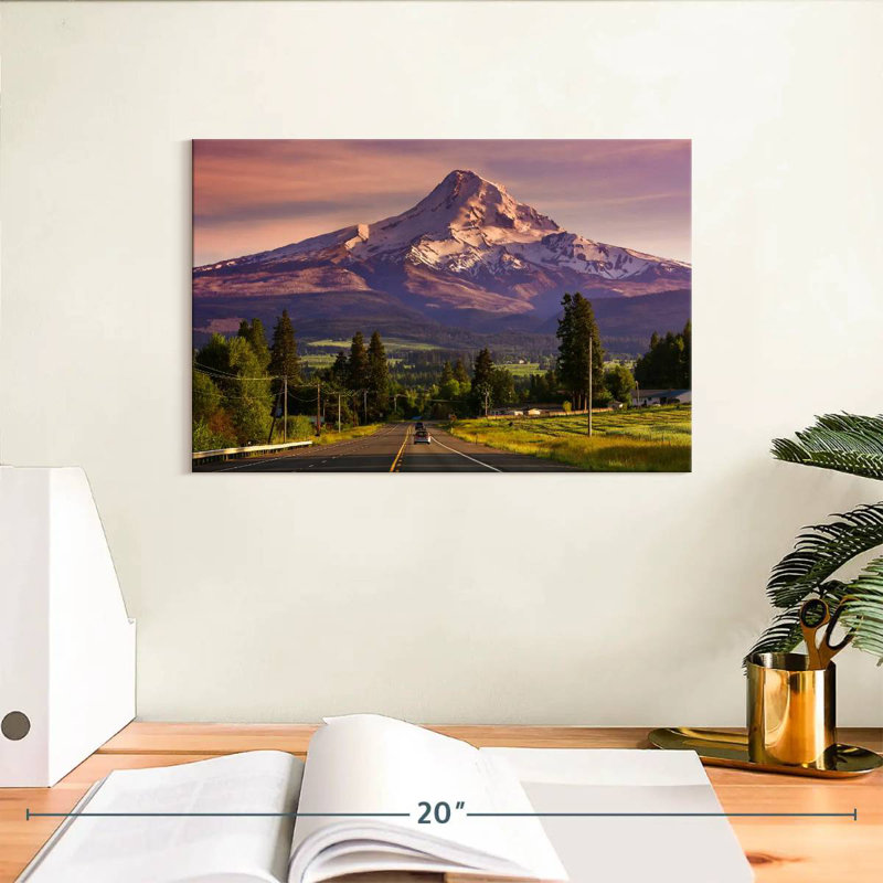 Alvord Road To Mount Hood, H 8 po x l 12 po