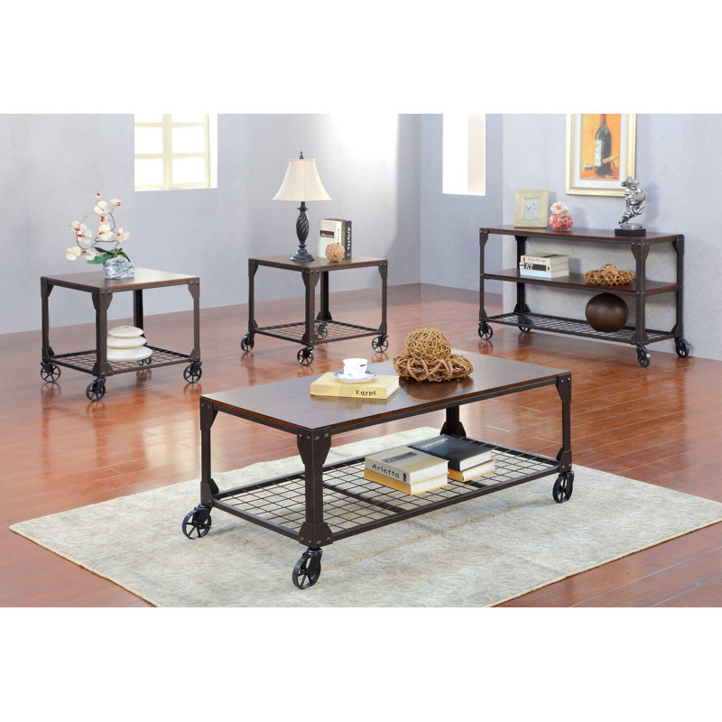 Hobart Wheel End Table