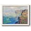 «Cliff at Grainval Near Fecamp, 1881», reproduction sur toile flottante-487489757-487489758