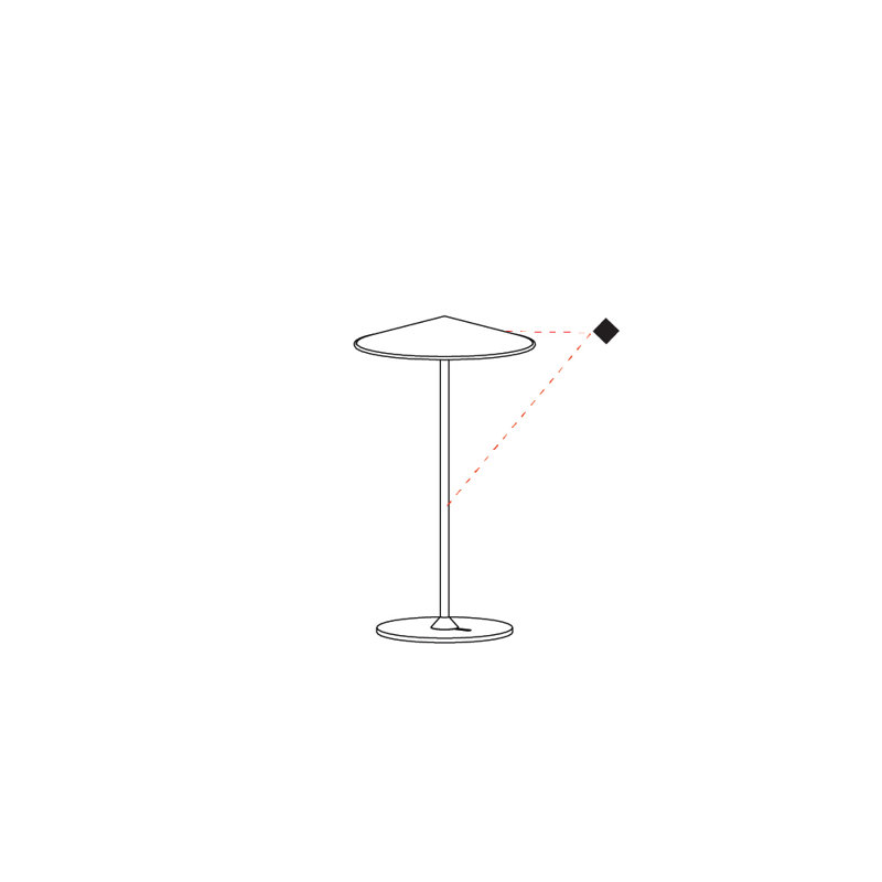 Pla Table Lamp, Textured White
