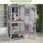 Enceinte de chat d'extérieur pour chat Catio-1372203477