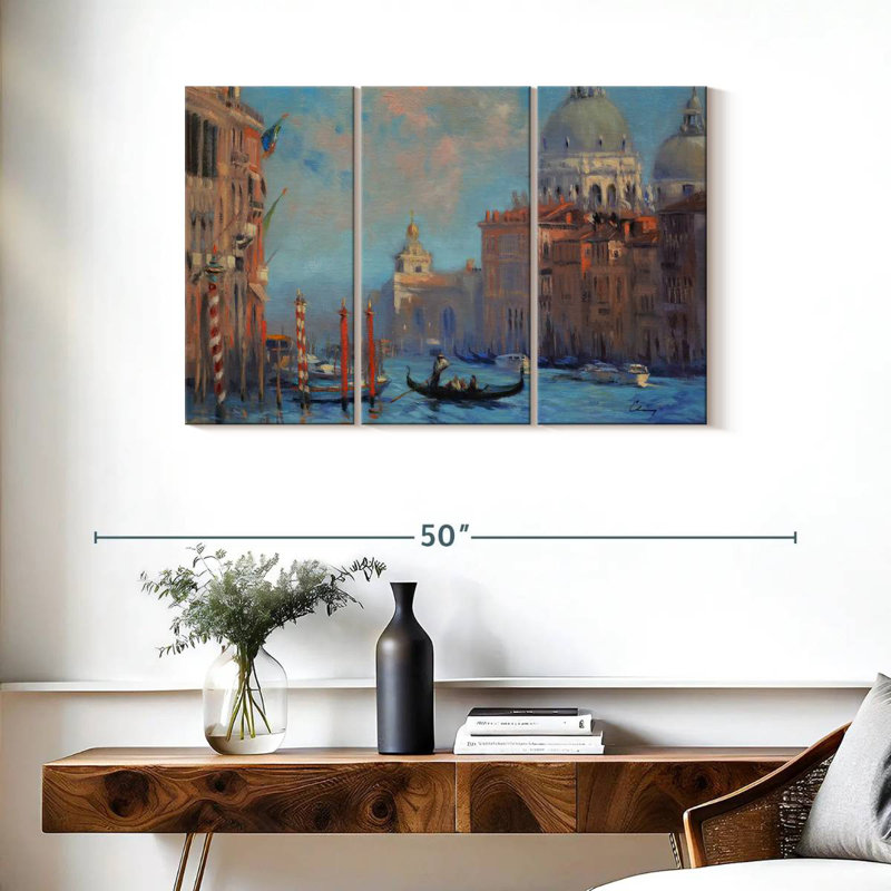 Nicci Iconic Venice Grand Canal, 24" H x 38" W