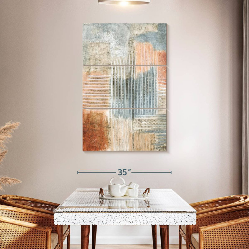 Summer Rust I, 50" H x 32" W