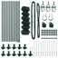 Vidaxl Chain Link Fence With Posts Steel-116797829-116797833