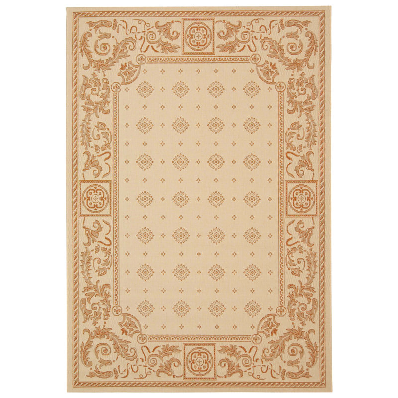 Tapis beige Herefordshire Galena, Rectangle 6 pi 7 po x 9 pi 6 po