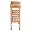 Outdoor Bar Table , 29.71 " W 14.58 " D