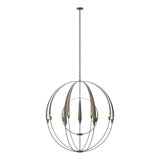 Cirque Double 12 - Light Sphere Globe Chandelier