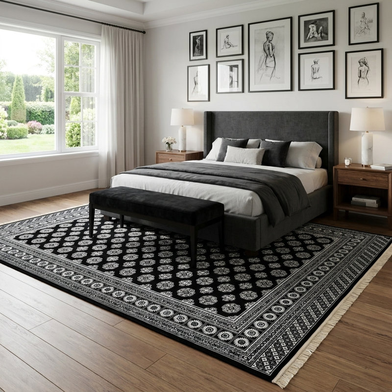  Tapis Balik Tekke, Rectangle 10 pi x 14 pi 1 po