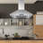 Cosmo 36 in. Lumin Collection Ducted Island Range Hood, Soft Touch Controls, Permanent Filters, LED Lights, Stainless Steel