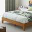Hykkon Classic Bed Frame with Paneled Headboard-272682168