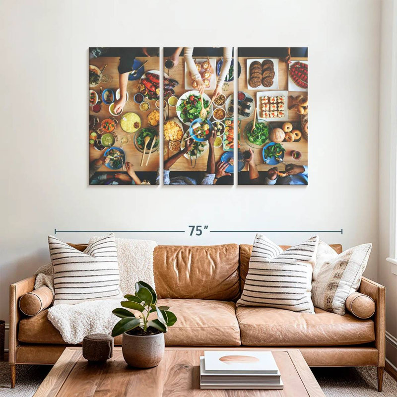 Yarlin Dinner Party, 36" H x 57" W