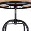 Vickie Round Metal Base Dining Table