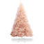 Arbre de Noël artificiel en sapin rose-250869141