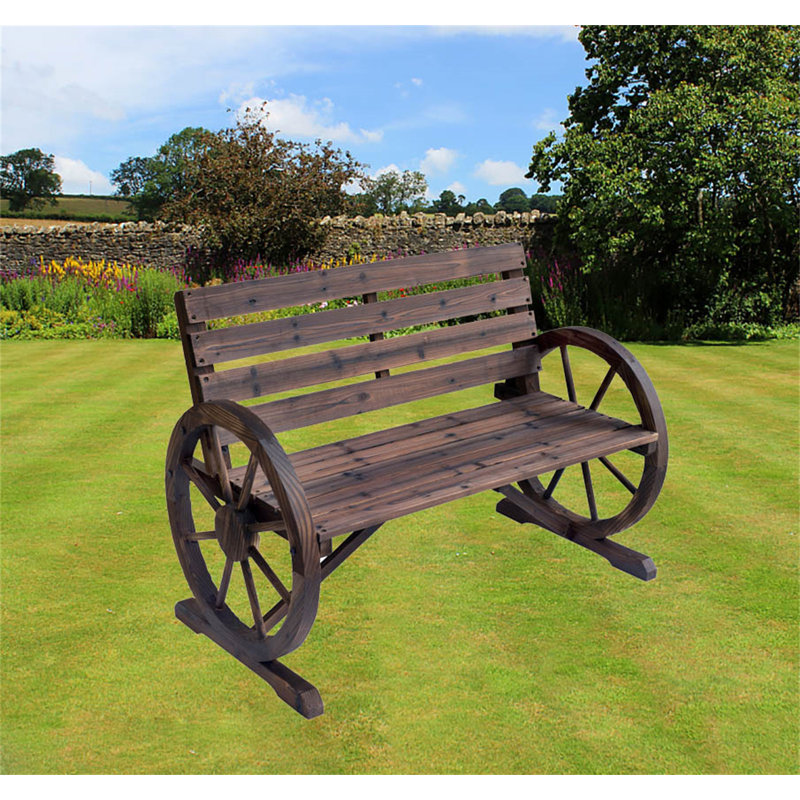 Seananthony Solid Wood Outdoor Bench