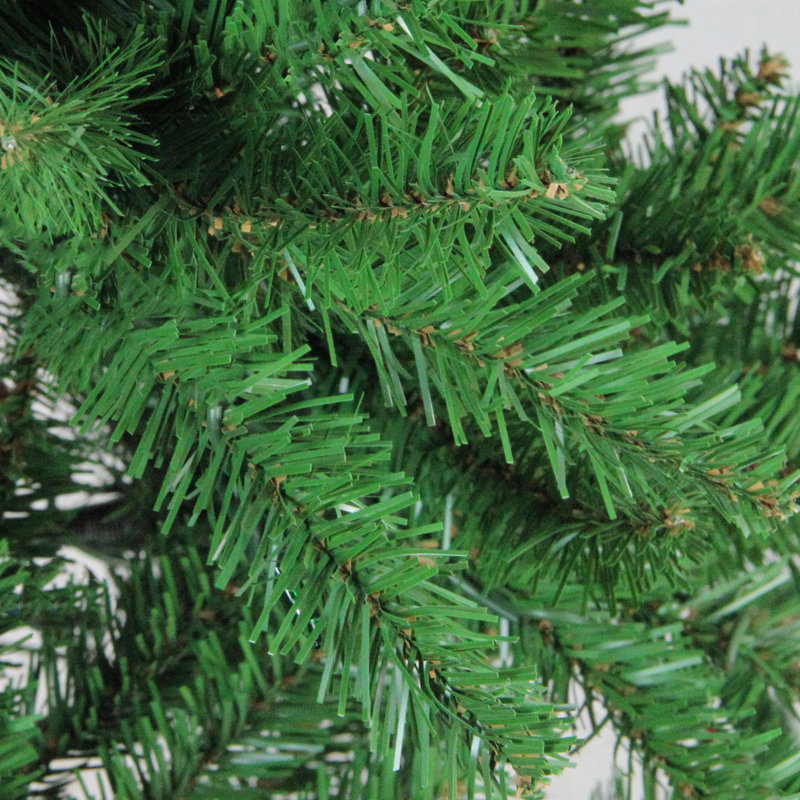 Sapin de Noël artificiel blanc 7,5 pi non éclairé