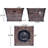 4 - Person Patio Conversation Sets with Cushions