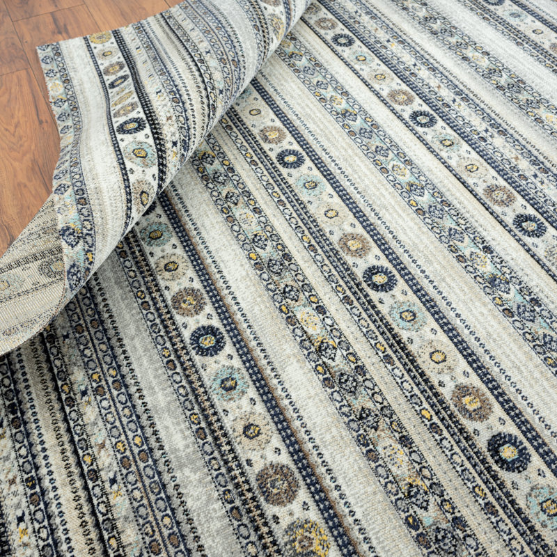 Southwestern Indoor / Outdoor Rug, Rectangle 7'9" x 9'9"