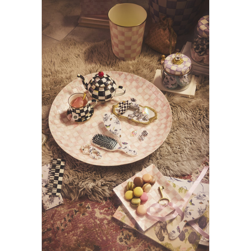 Rosy Check Capiz Catchall Tray