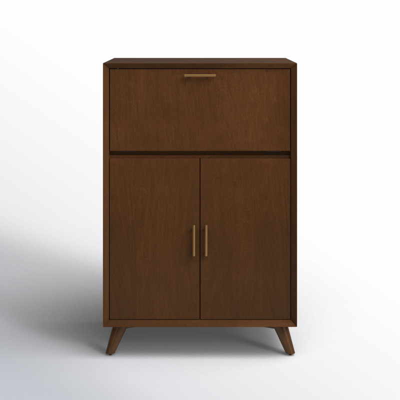 Williams Bar Cabinet, Walnut
