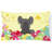 Easter Eggs Outdoor Throw Pillow