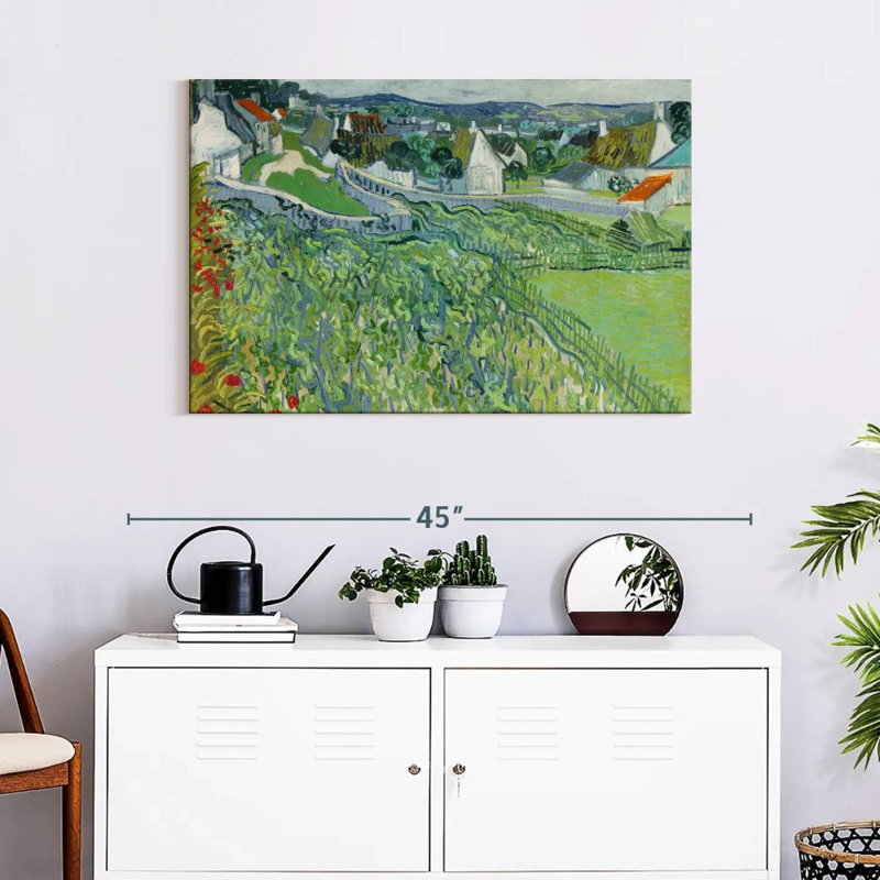 Alvord Vineyards At Auvers, 24" H x 36" W