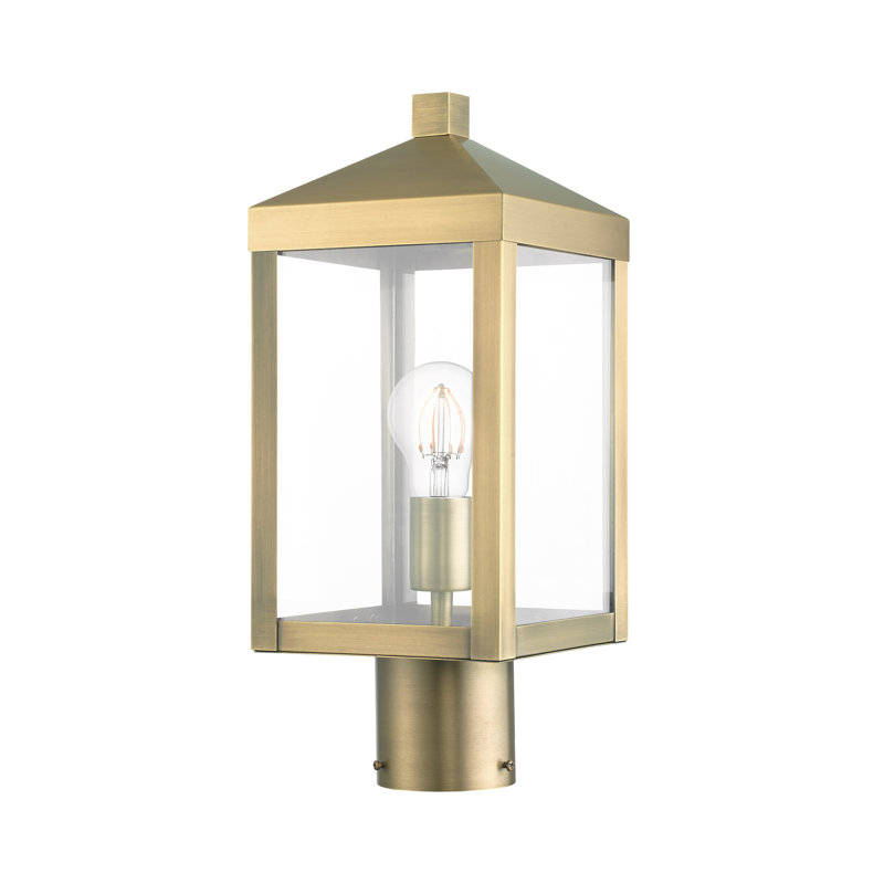 Inniss Transparent Lantern Head, Antique Brass