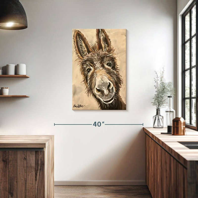 Brampt Donkey, 36" H x 24" W