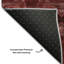 Cerrito AMF564 Premium Burgundy Area Rug-104100089