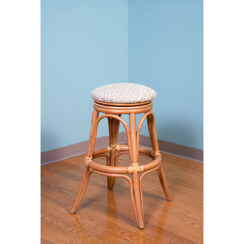 Charlestyn Swivel Upholstered Counter Stool