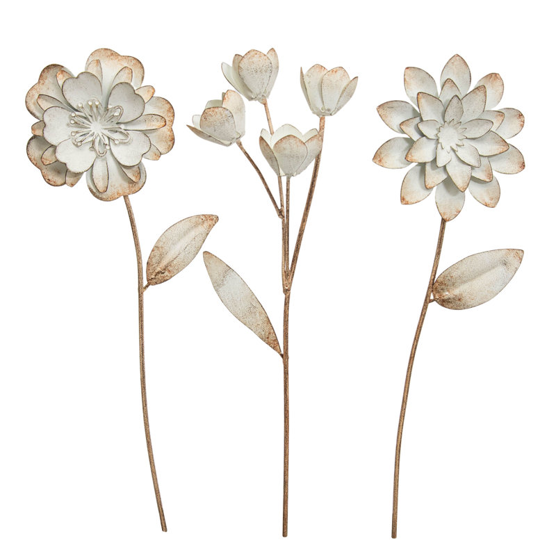 Vase en faux tiges florales