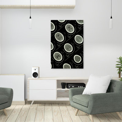 «Mri Brain Scans Abstract Contemporary Portrait Architecture», art mural