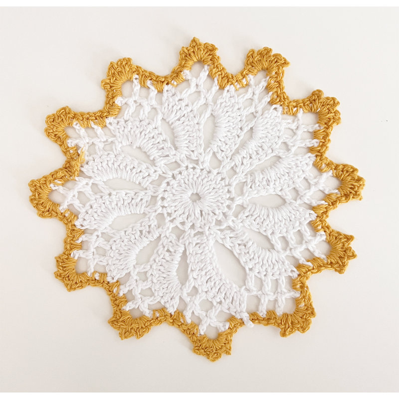 Accessoire de table Annagreth, Jaune