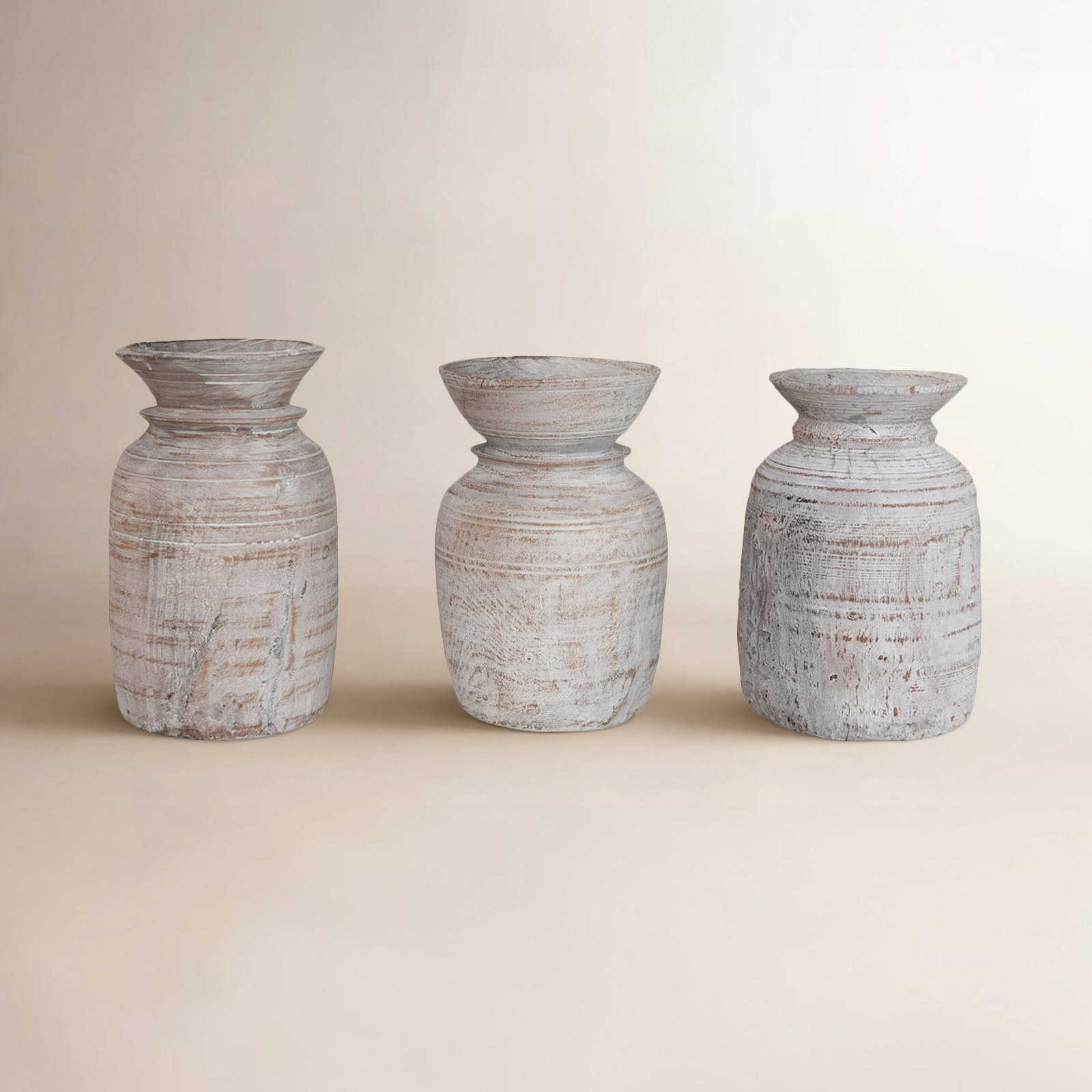 Stonebridge Wood Table Vase