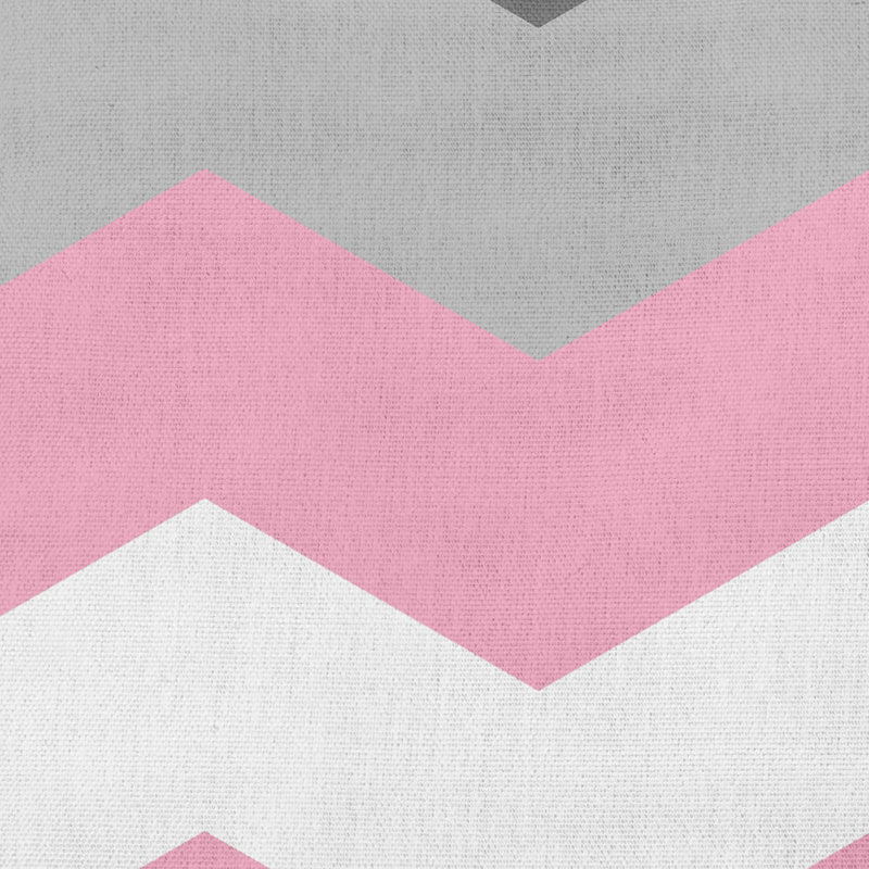 Coussin décoratif Demi Boy, Rose/gris, 20 po x 20 po