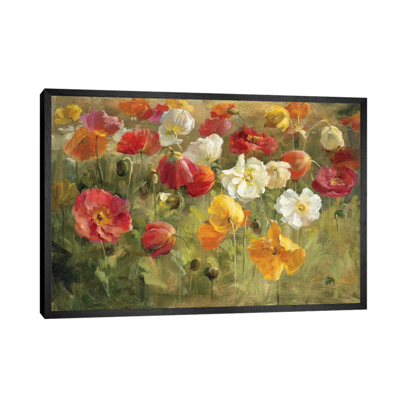 Danhui Nai - Print on Canvas, 101.6 cm H x 66.04 cm W, Black Floater Framed